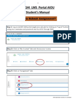 Aaghi Lms Portal Aiou Student's Manual: How To Submit Assignment?