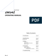 2M542 Manual