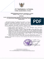 Pengumuman Hasil Penyelenggaran Seleksi Evaluasi Tenaga Honorer Non PNS Di Lingkungan Pemerintahan Kabupaten Tapanuli Utara Tahun 2018 PDF