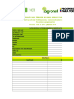 Formulario Reporte Distribuidores