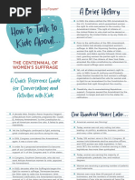How To Talk To Kids About Womens Suffrage 2 PDF