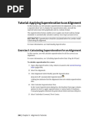 Tutorial: Applying Superelevation To An Alignment