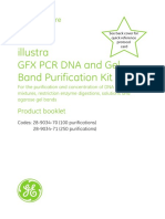 Manual Illustra GFX PCR DNA Nad GEL Band Purification Kit PDF