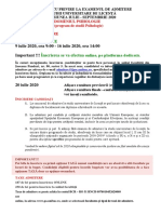 Precizari Actualizate Admitere Studii Licenta Psihologie PDF
