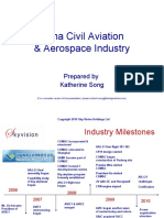 China Civil Aviation & Aerospace Industry: Prepared by Katherine Song