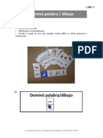 Dominó Palabra Dibujo 2019 PDF