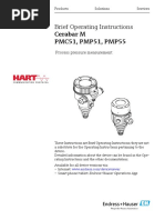 Brief Operating Instructions Cerabar M PMC51, PMP51, PMP55: Process Pressure Measurement