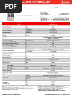 PUHY-P120TNU-A (-BS) 208-230V Product Data Sheet