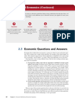 Evidence-Based Economics: Economic Questions and Answers