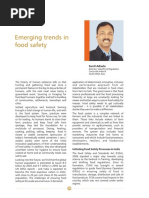 Emerging Trends in Food Safety: Sunil Adsule