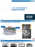 Ac & DC Disconnect: Cover Option