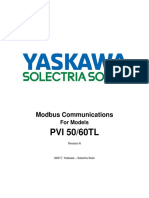 PVI 50/60TL: Modbus Communications