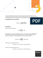 Formula Sheet: Calculating The Mean (Average)