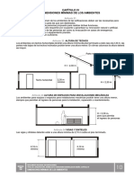 Capitulo IV Dimensiones minimas de los ambientes y Capitulo V Accesos y pasajes de Circulación