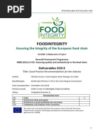 Food Integrity - Good - Practice - Recommendations - For - The - Industry