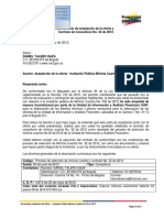 Contratacion Directa No de 2012 Aceptacion de La Oferta