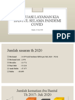 EVALUASI LAYANAN KIA BANTUL SELAMA PANDEMI COVID New