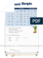 Present Simple Worksheet454