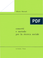 (Alberto Marradi) Concetti e Metodo Per La Ricerca PDF