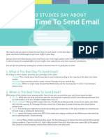 What Is The Best Day To Send Email?: Tuesday: Thursday: Wednesday