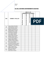 Examen Final Batea