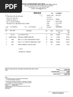 Invoice: Roxon Hardware SDN BHD