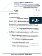 Notificación de Paro de Amra 