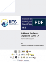 Analisis de Resiliencia Empresarial Covid-19