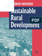 Sustainable Rural Development-Andrew Shepherd (Auth.) - (1998)