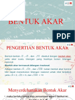 BENTUK AKAR