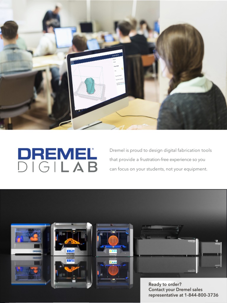 DREMEl DIGILAB EDU BROCHURE UPDATEDJOYCE (ISTE1) | PDF | 3 D Printing ...
