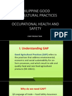 Gap & Occupational Health and Safety