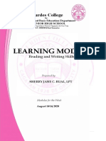 Learning Modules: Lourdes College