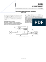 AN-0983 Application Note: Introduction To Zero-Delay Clock Timing Techniques