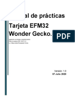 Manual Tarjeta EFM32 Wonder Gecko