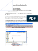 Pasos para pasar de Excel a Marc21