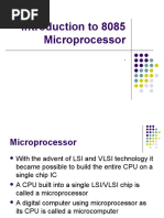 10-8085 Microprocessor-04-Aug-2020Material - I - 04-Aug-2020 - Introduction - To - 8085 - Processor