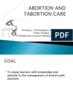 Managing Abortion - General Guidelines