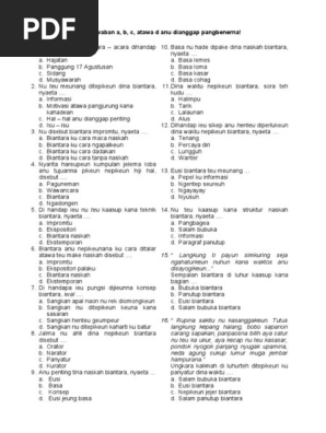 Soal B Sunda Kelas Pdf