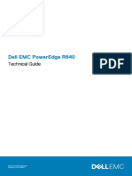 Dell Emc Poweredge R640: Technical Guide