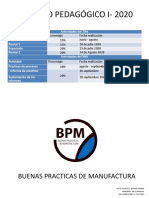Acuerdo Pedagógico I-2020