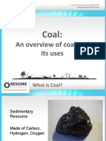 PowerPoint An Overview of Coal and Its Uses 1