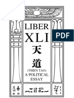 Liber: A Political Essay
