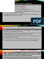 Relacion Entre Psicología y Derecho