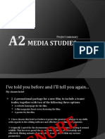 A2 Media Studies, Project Summary (Scribd)