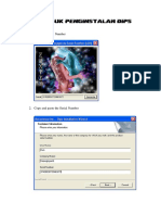 Petunjuk Instalasi DIPS PDF