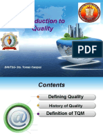 Introduction to Quality Management