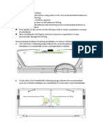 FASTag Installation Procedure