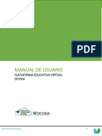 Manual Plataforma Educativa Virtual