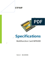 Multifunction Card MFN300 Specifications V2.1.0 PDF